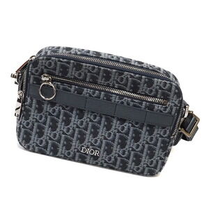 Christian Dior Safari Maxi Messenger Bag Shoulder Trotter Pattern